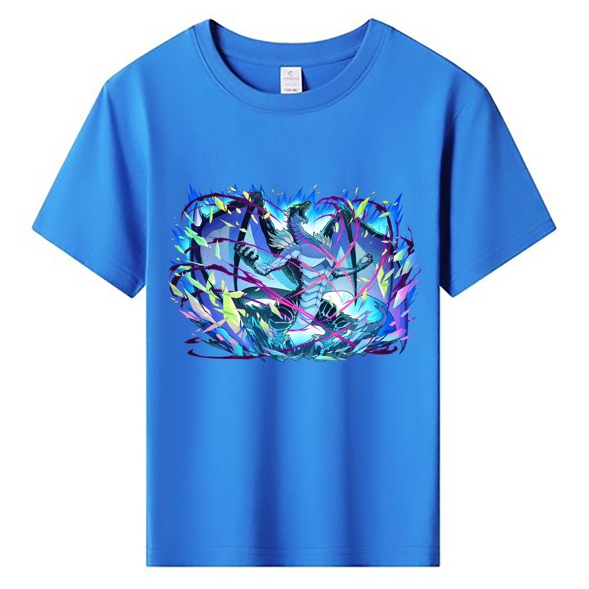 （画像用） 転スラ Regarding Reincarnated to Slime 綿100％キッズTシャツ（フロントプリント）